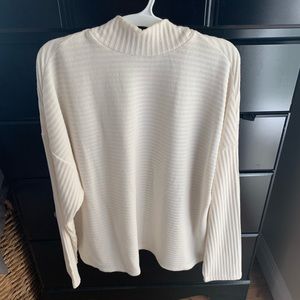 Cream turtleneck